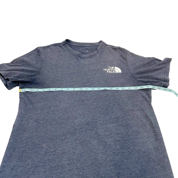 The North Face Large Men’s Blue & White Logo T-Shirt - Picture 6 of 13